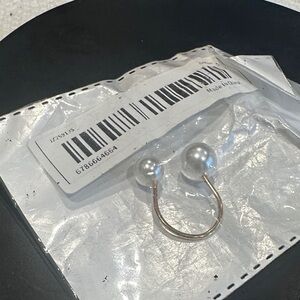 Elegant Pearl Double Ball Ring